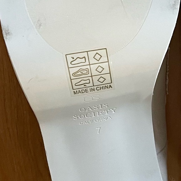 OASIS SOCIETY Chunky Beige Platform Loafer 7 - Picture 10 of 12